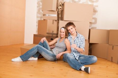 Eco-friendly moving materials used by Man With a Van