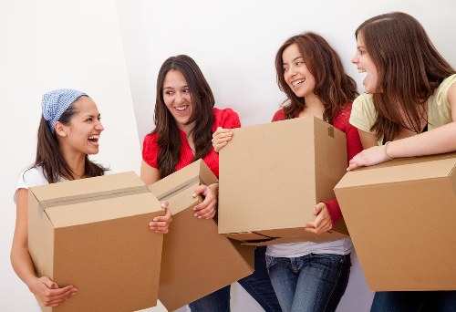Professional movers handling your belongings with care