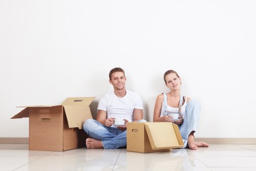 Experienced Man With a Van team handling belongings carefully